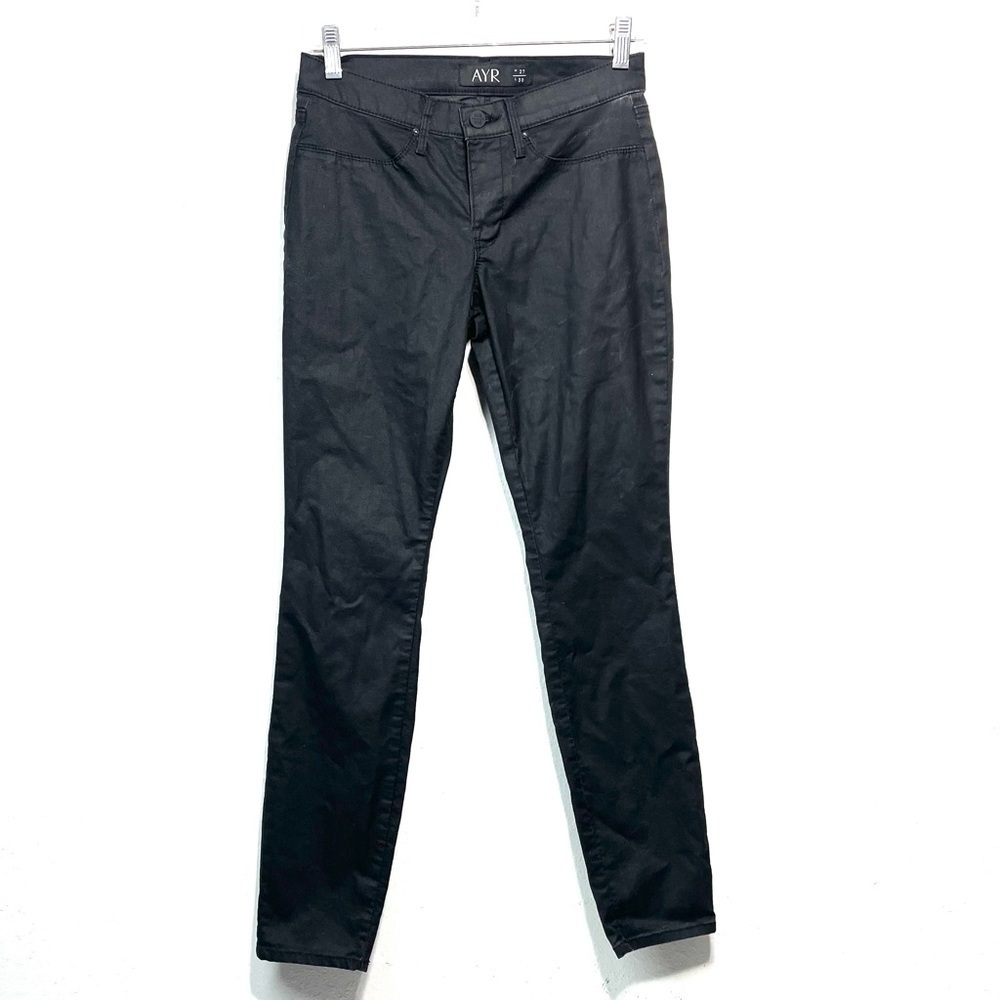 AYR The Skinny High Rise Skinny Jeans Black Size 27 O80